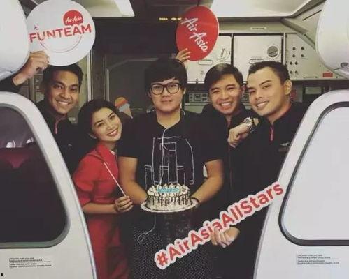 亚洲航空小姐视频。,优雅与微笑的空中使者